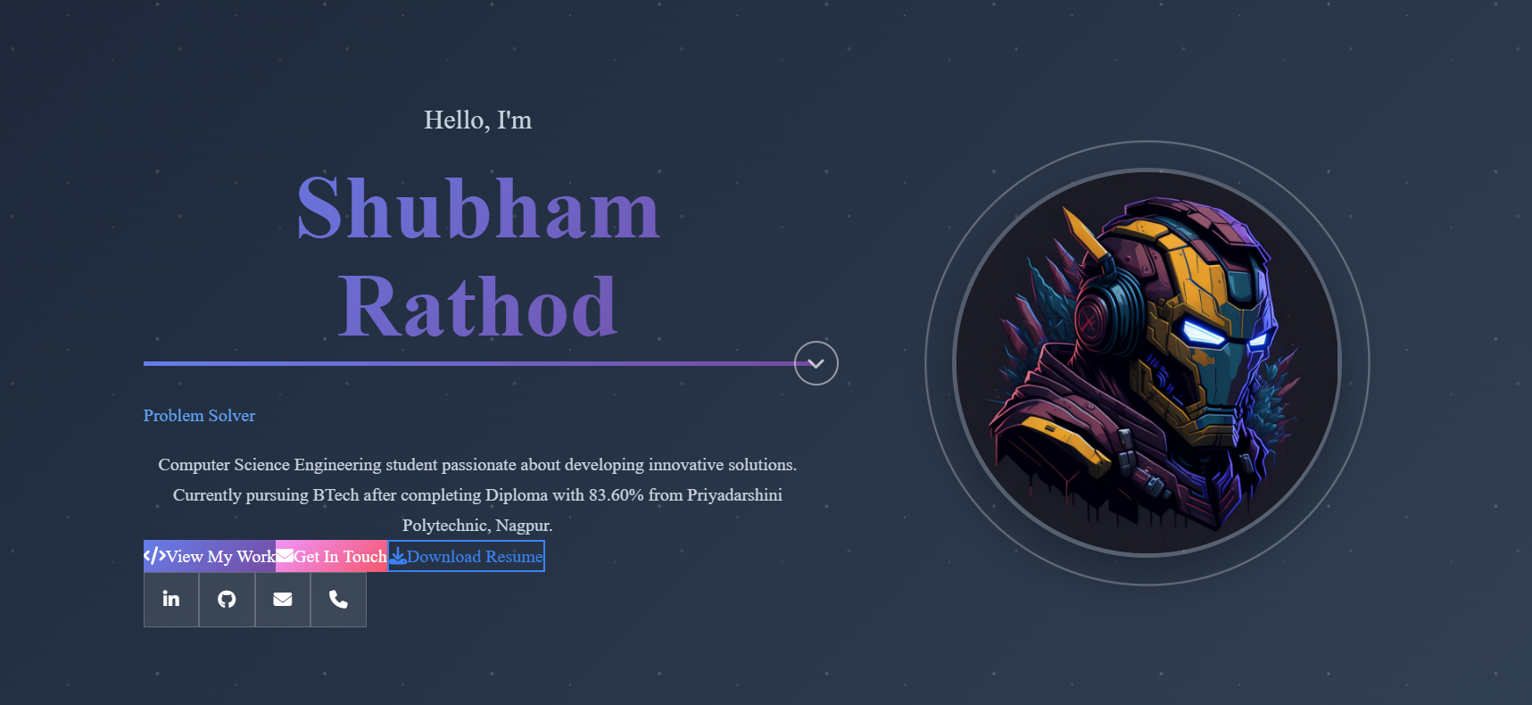 Personal Portfolio Website